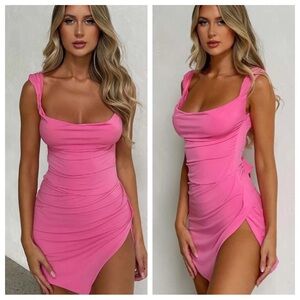 NWT Tiger Mist Joslin Mini Dress Pink Small